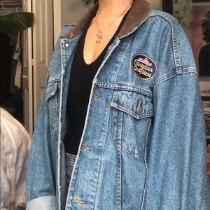 Authentic vintage Roots denim jacket